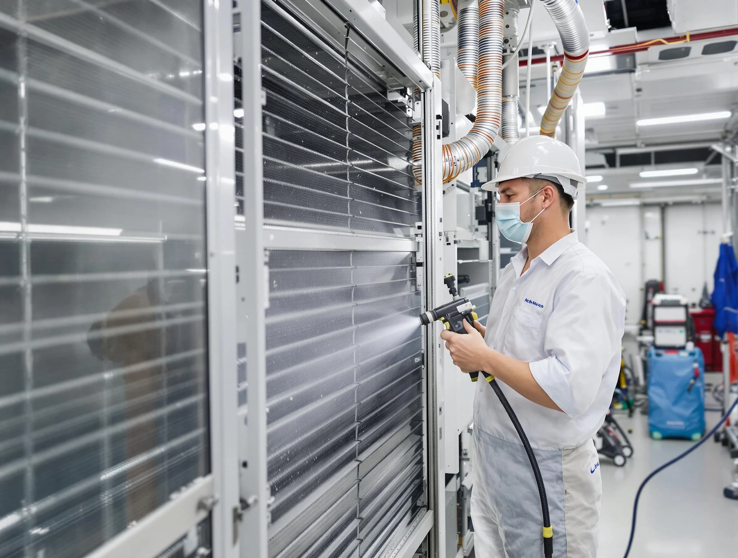 Professional AC coil cleaning by Newton Air Duct Cleaning in Newton