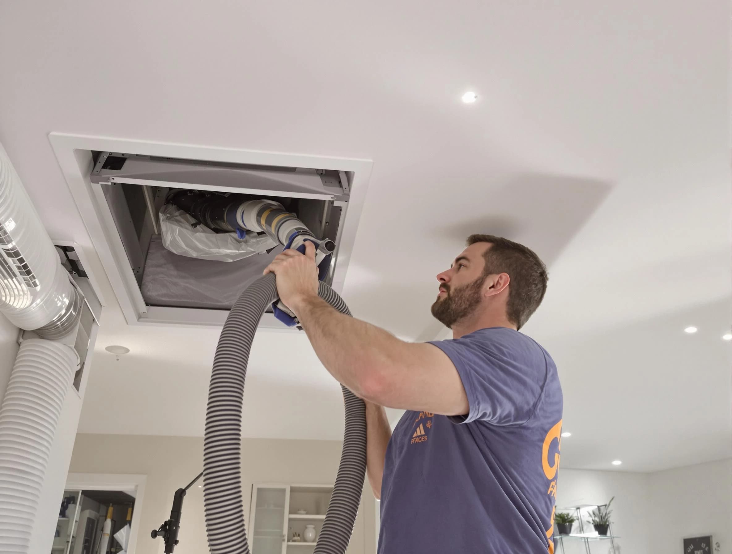 Precision indoor duct cleaning by Newton Air Duct Cleaning in Newton