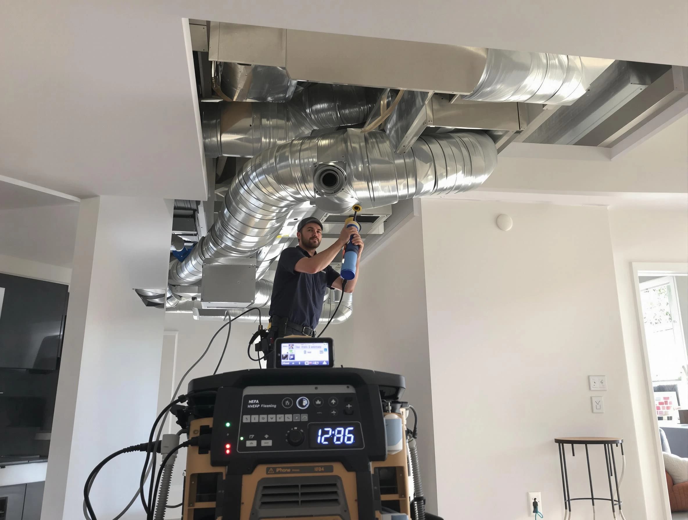 Advanced pure air duct cleaning by Newton Air Duct Cleaning in Newton