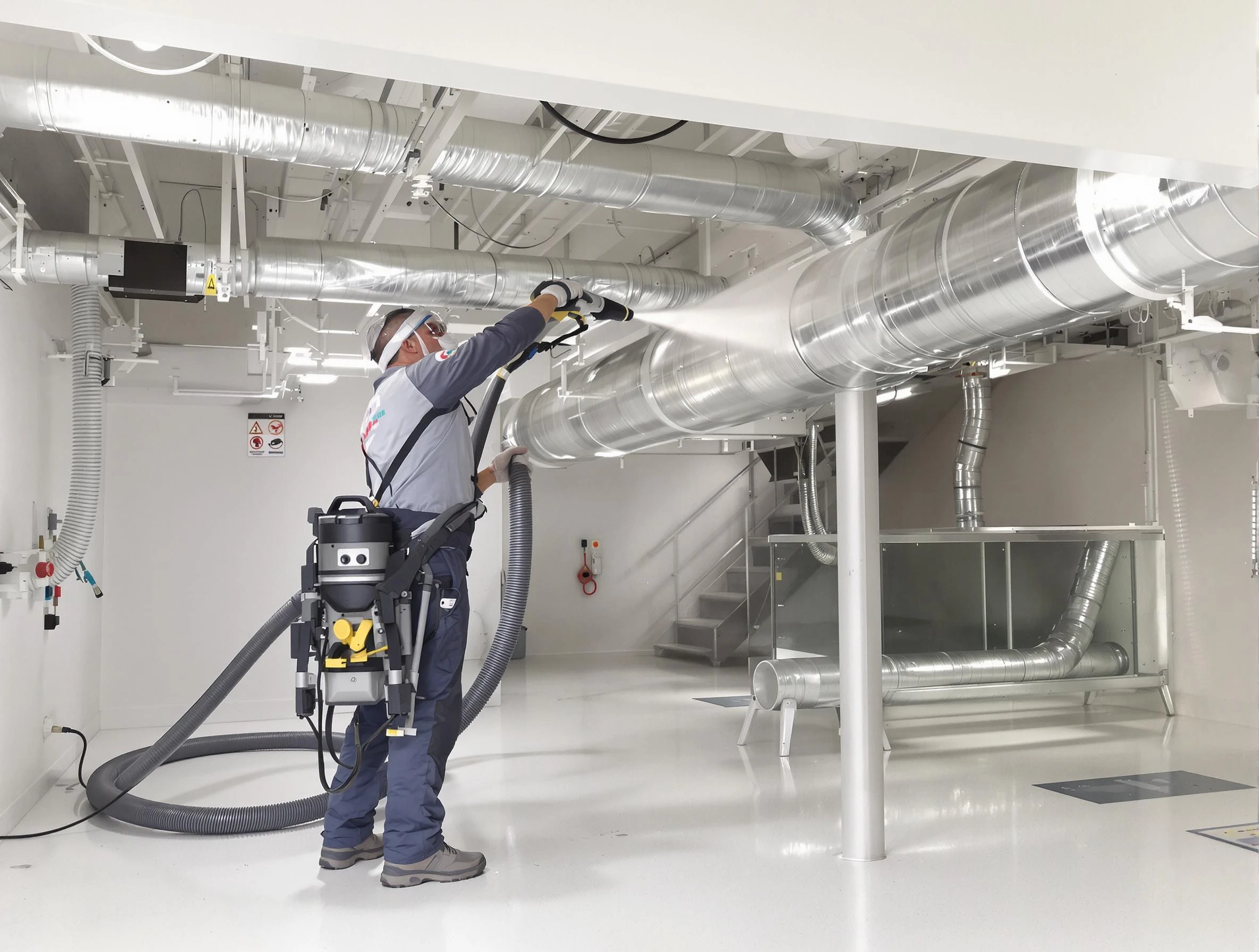 Professional central duct cleaning by Newton Air Duct Cleaning in Newton