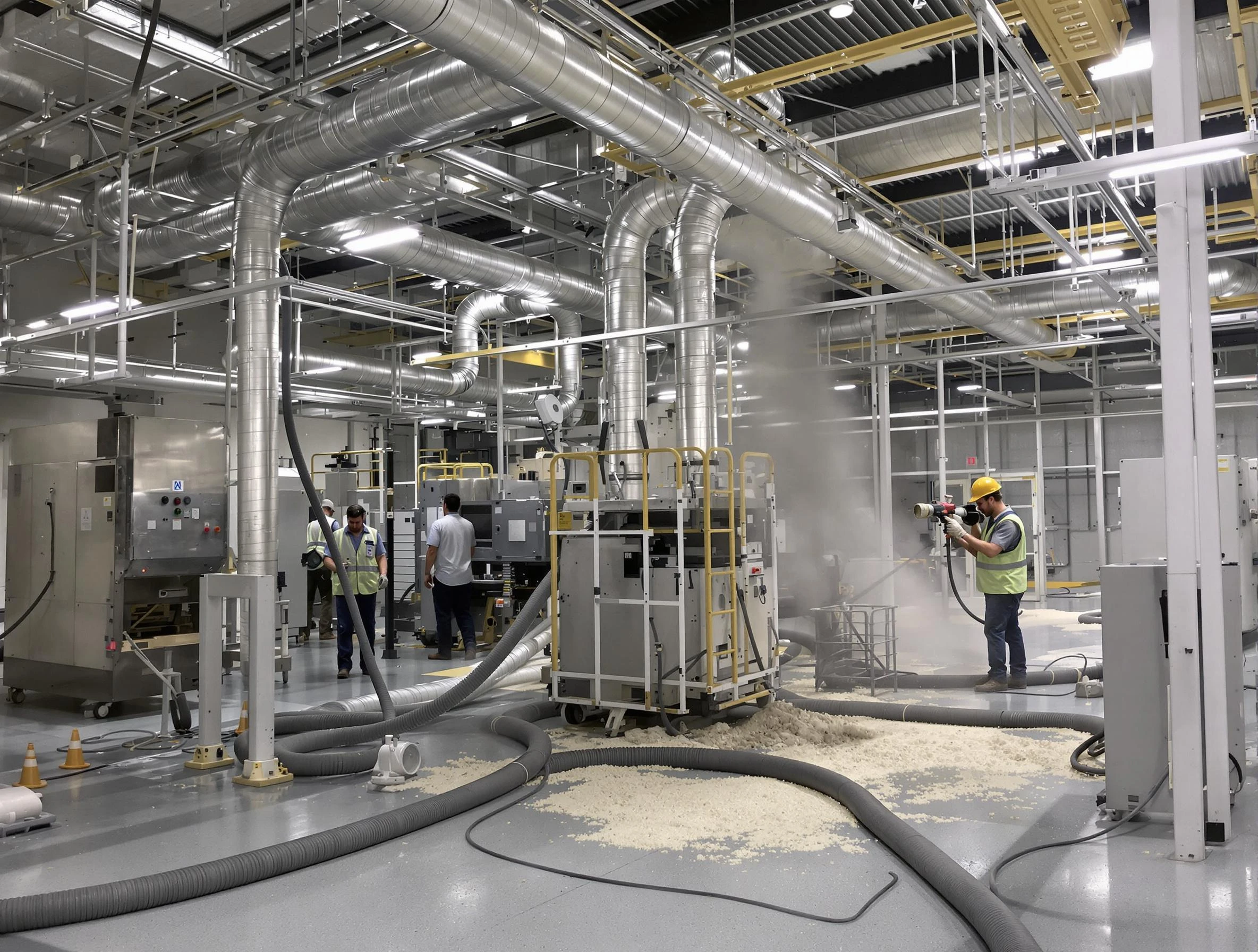 Heavy-duty industrial duct cleaning by Newton Air Duct Cleaning in Newton